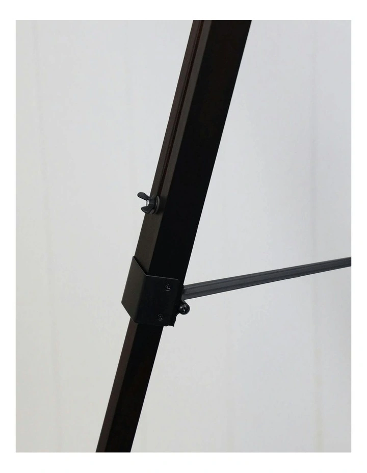 Trevi Tripod Floor Lamp in Base Walnut image 4