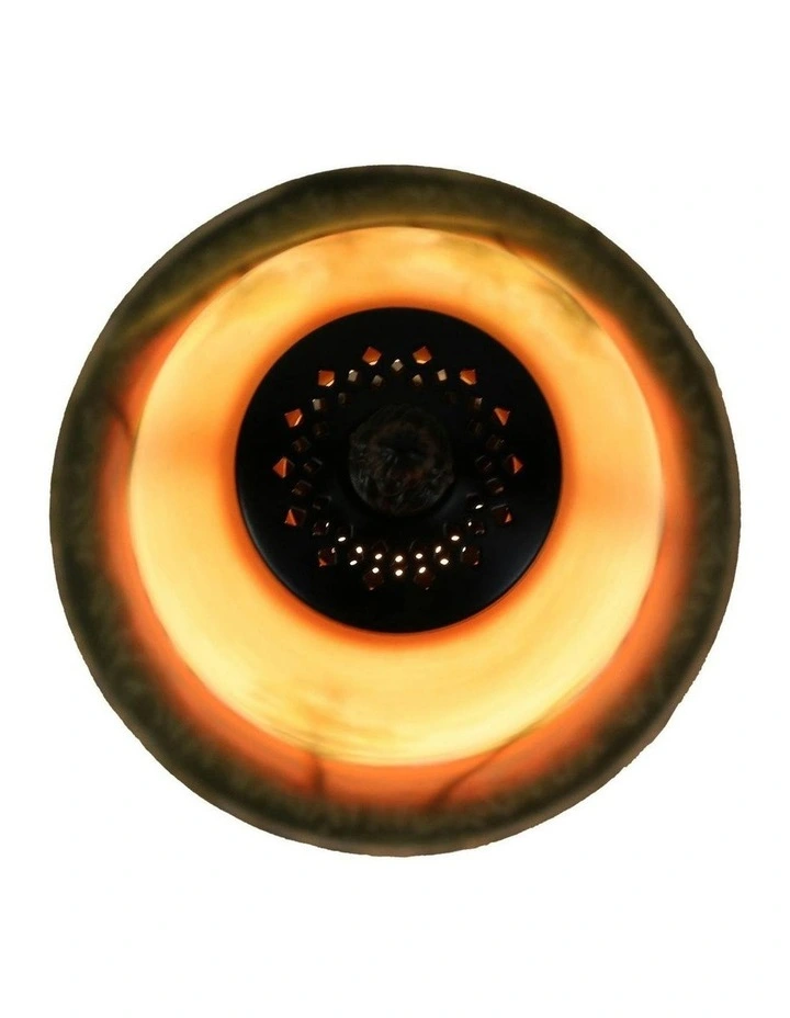 Hand Painted Table Lamp in Owl image 5