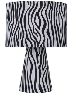 Momo Table Lamp in Zebra