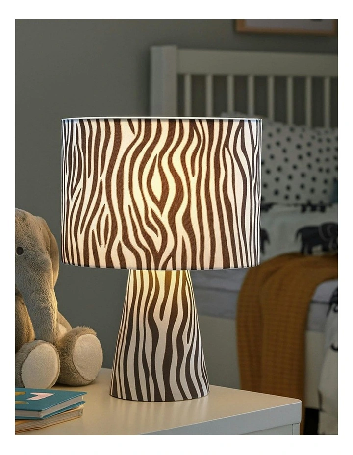 Momo Table Lamp in Zebra image 4