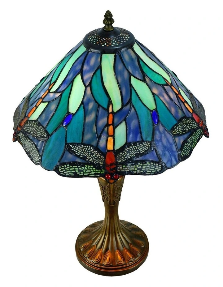 Annika Dragonfly Table Lamp in Blue image 5