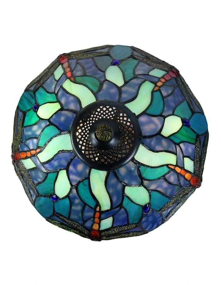 Annika Dragonfly Table Lamp in Blue image 6