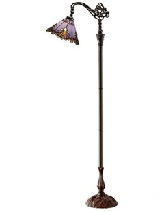 Benita Periwinkle Edwardian Floor Lamp in Multi