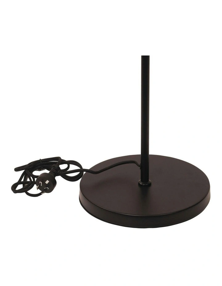 Ari Twin Mid-Century Floor Lamp in Black image 5