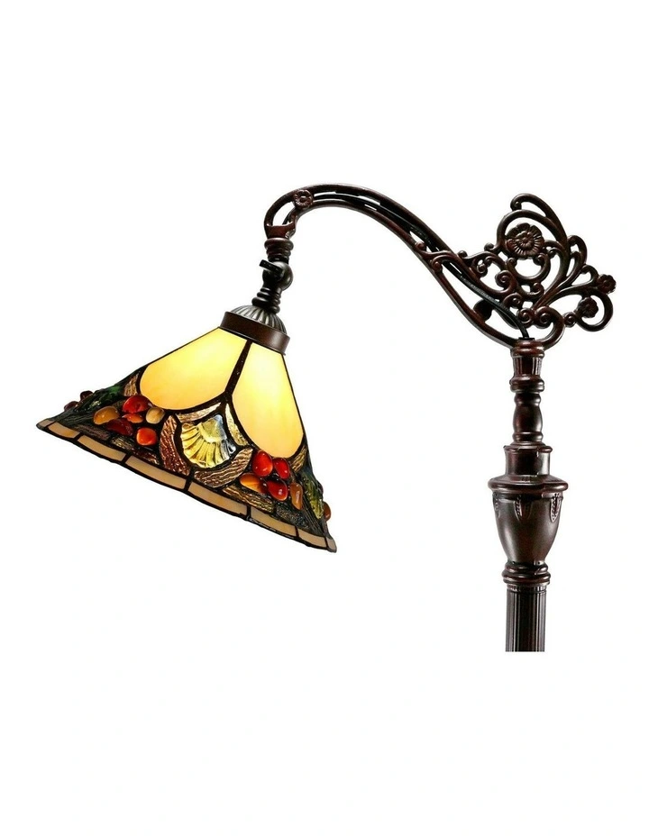 Janay Edwardian Floor Lamp in Beige image 2