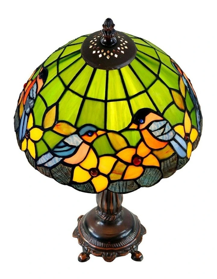 Elara Bluebird Small Table Lamp in Multi image 2