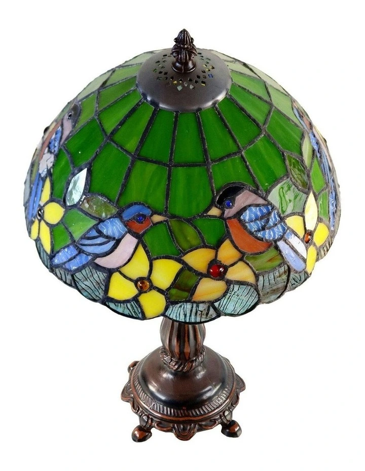 Elara Bluebird Small Table Lamp in Multi image 3