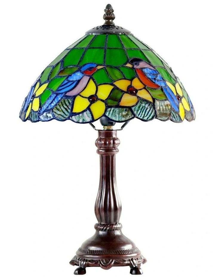 Elara Bluebird Small Table Lamp in Multi image 5
