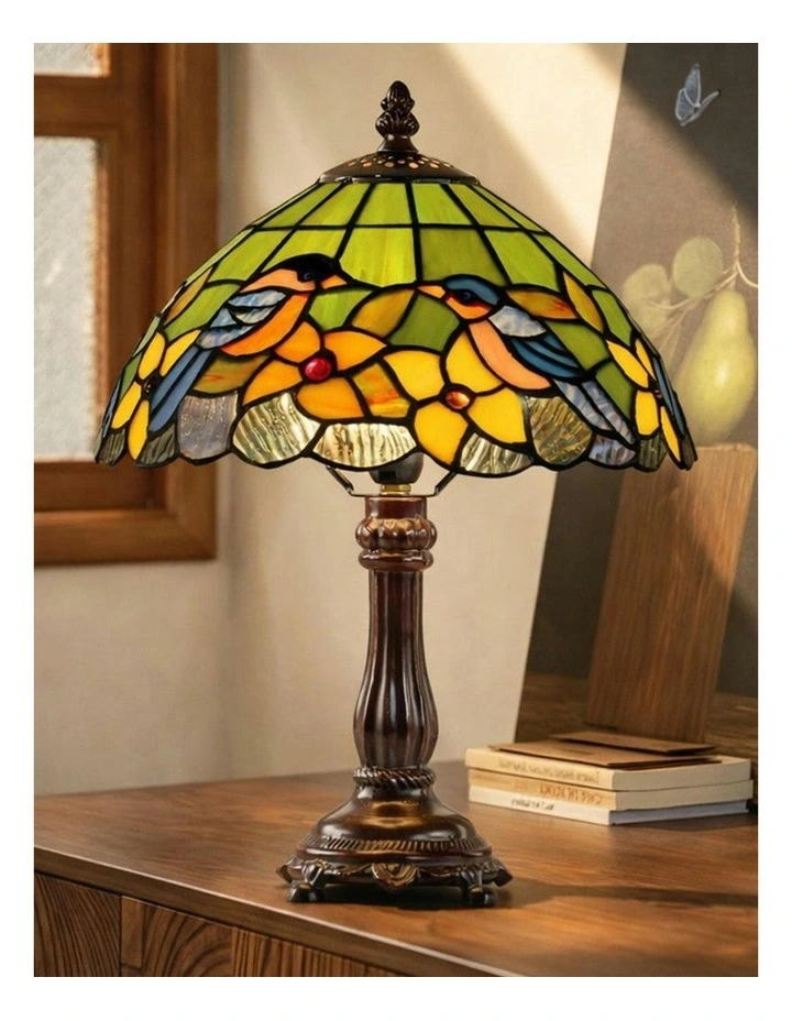 Elara Bluebird Small Table Lamp in Multi image 6