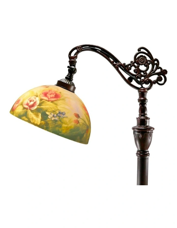 Hand Painted Downbridge Floor Lamp in Multi image 2