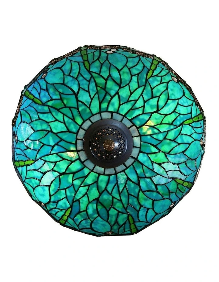 Sylvia Dragonfly Tiffany Floor Lamp in Multi image 7