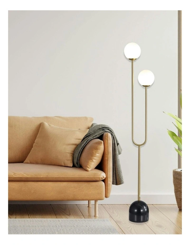 Tropez Decorative Floor Lamp in Brown image 3