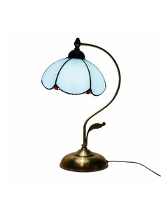 Majalis Tiffany Table Lamp in Blue