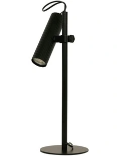 Tara Table Lamp With Adjustable Head in Black