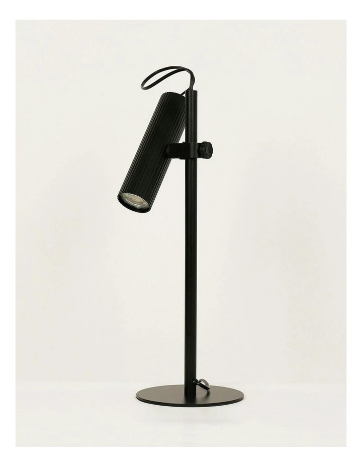 Tara Table Lamp With Adjustable Head in Black image 3