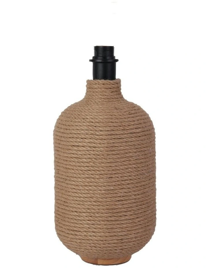Lariat Natural Rope Table Lamp in Base image 1