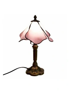 Lotus Shade Table Lamp in Pink