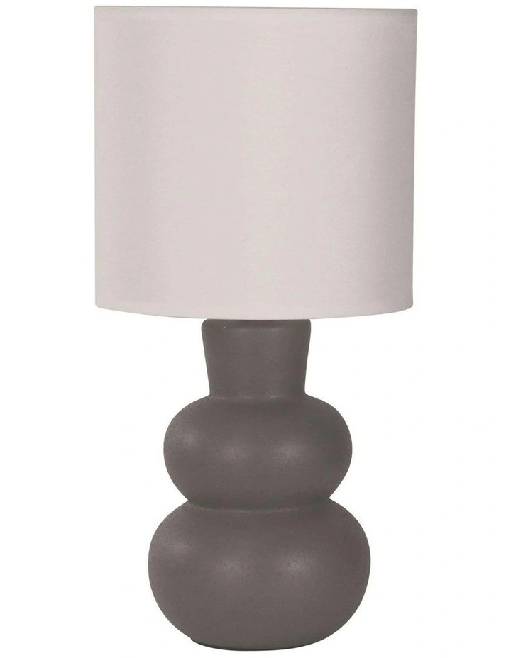 Holla Ceramic Table Lamp in Grey image 1