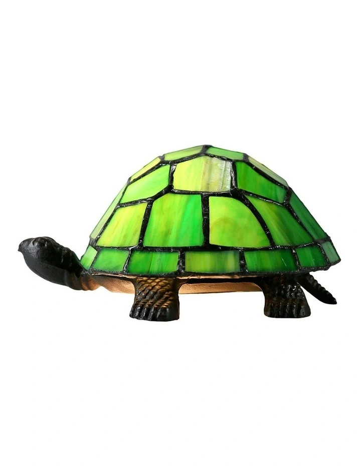 Green Turtle Table Lamp in Green image 1
