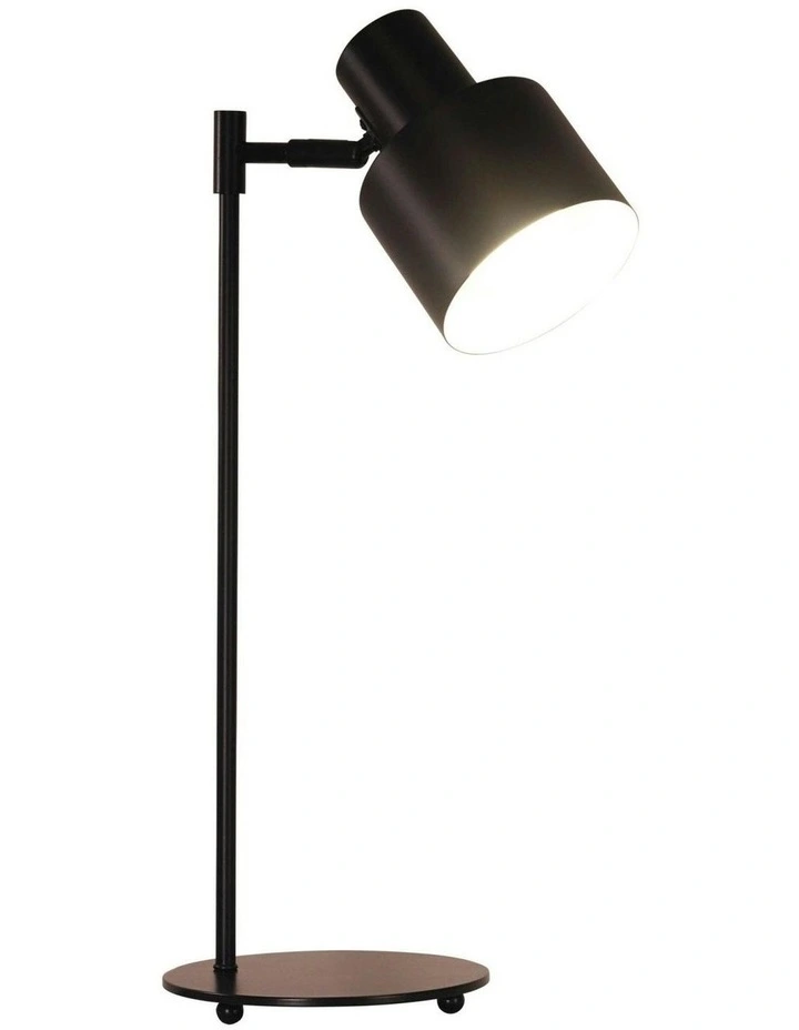 Ari Mid-Century Table Lamp in Black image 1