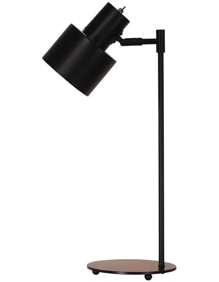 Ari Mid-Century Table Lamp in Black image 4