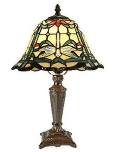 Aurora Tiffany Table Lamp in Multi