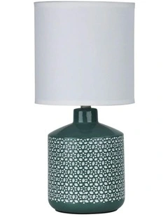 Celia Ceramic Table Lamp in Green
