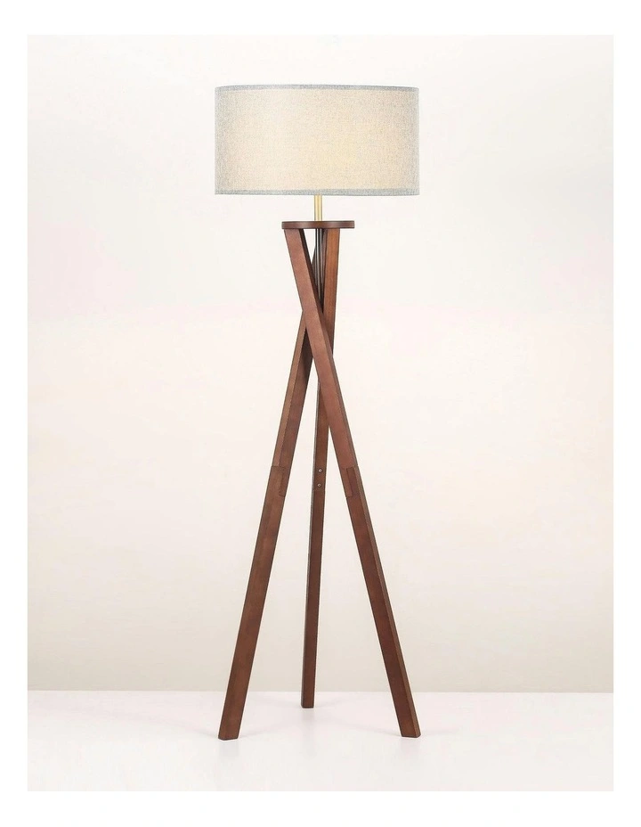 Easel Floor Lamp in Walnut image 4