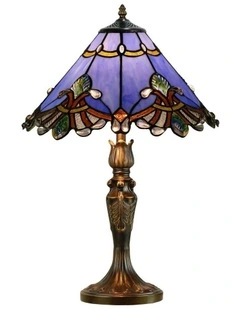 Benita Periwinkle Table Lamp