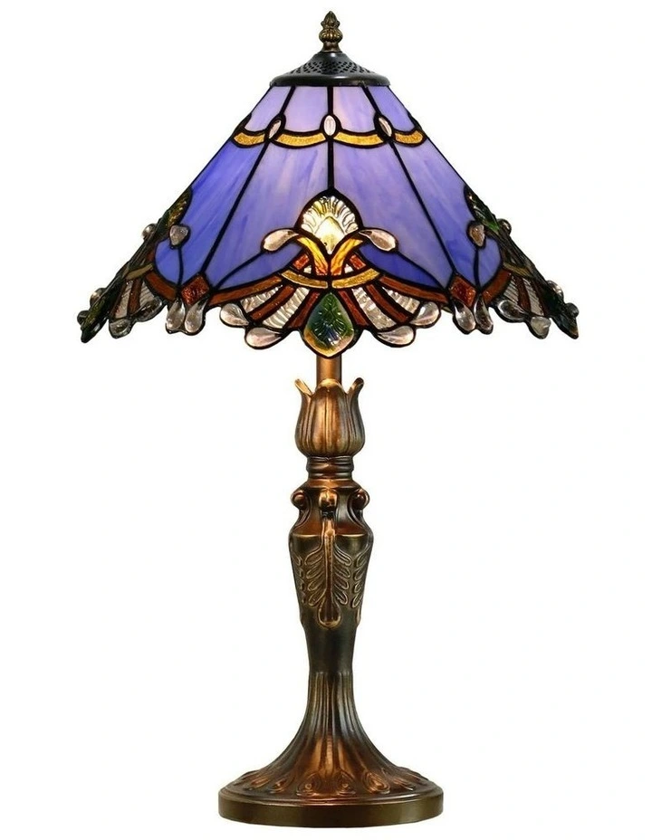 Benita Periwinkle Table Lamp image 4