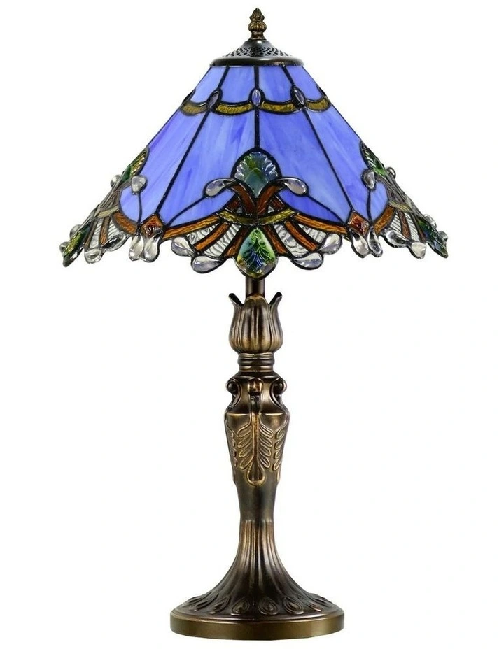 Benita Periwinkle Table Lamp image 7
