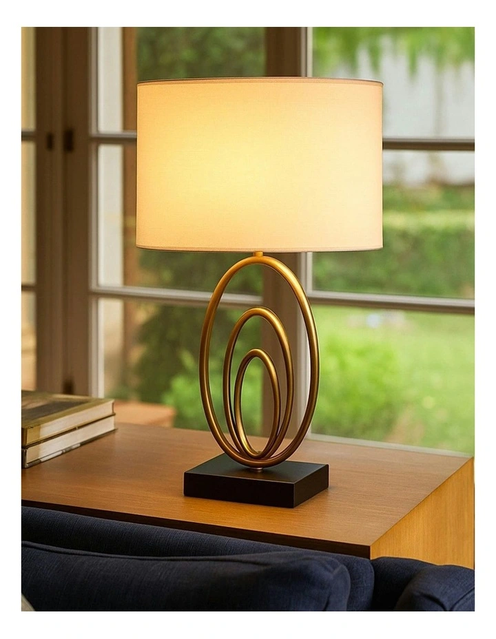 Elora Table Lamp in Gold image 3