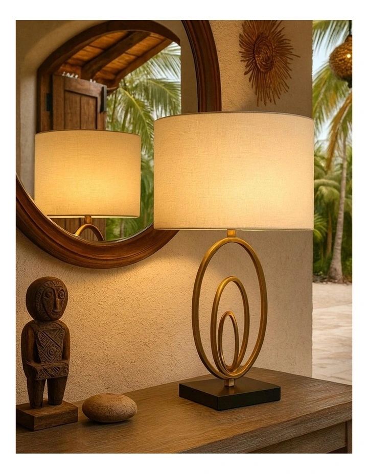 Elora Table Lamp in Gold image 5
