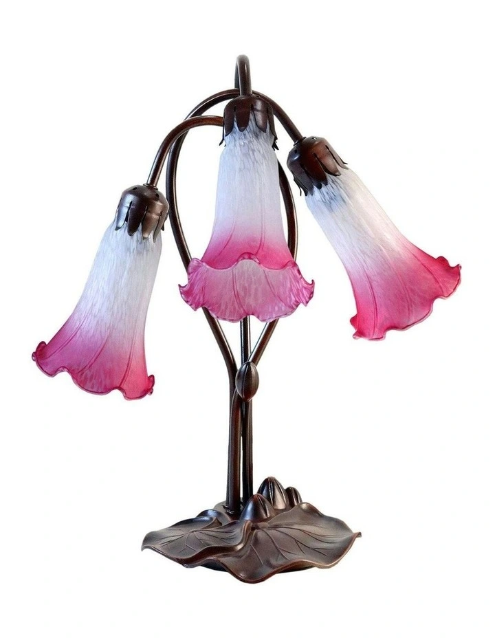 Triple Lily Table Lamp image 2