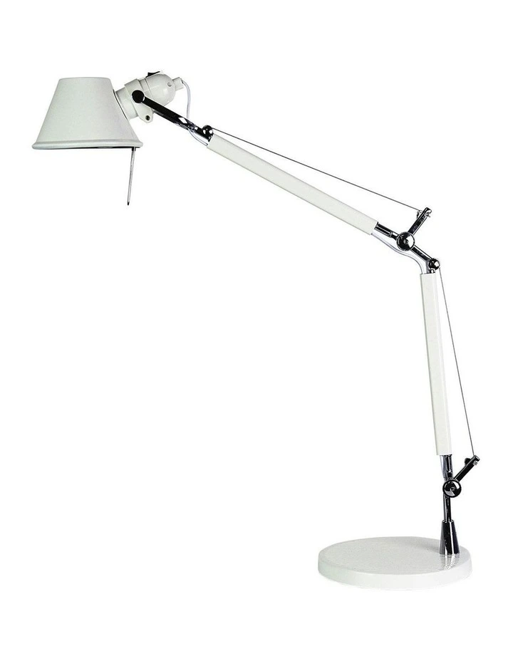 Forma Adjustable Desk Lamp in White image 1