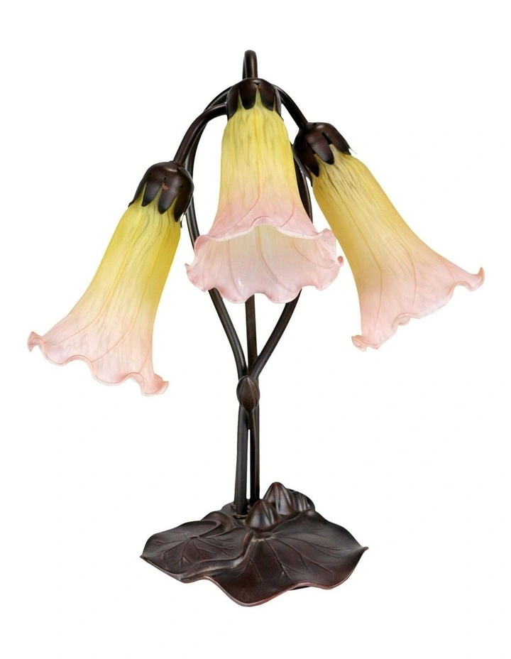 Triple Lily Lamp Sunshineblush image 1