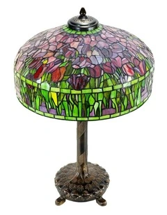 Reproduction Tulip Metal Base Table Lamp