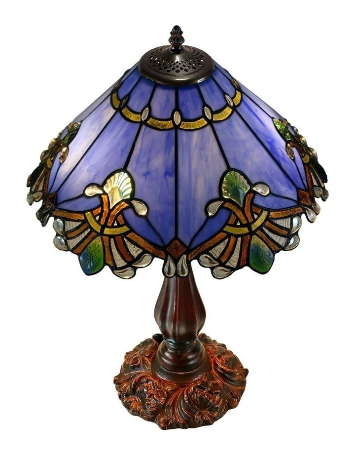 Benita Periwinkle Large Table Lamp image 1