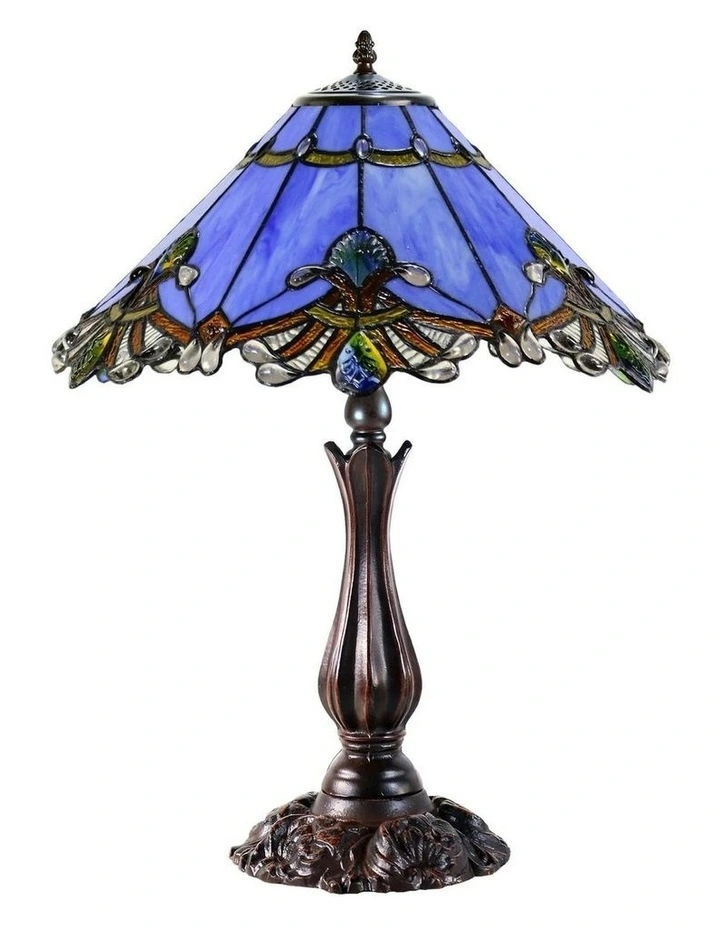 Benita Periwinkle Large Table Lamp image 2