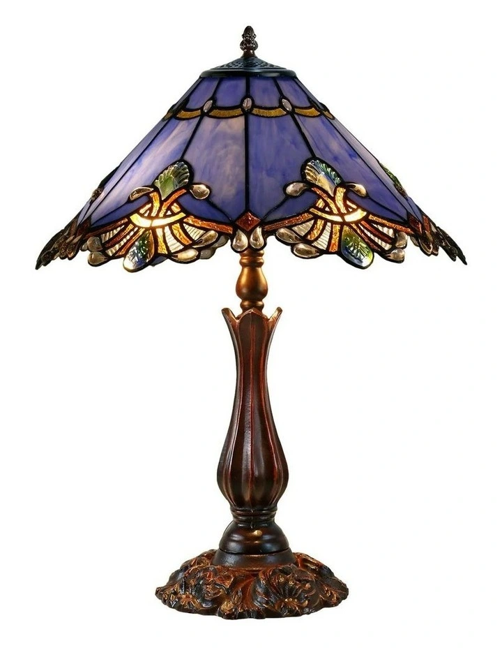 Benita Periwinkle Large Table Lamp image 3