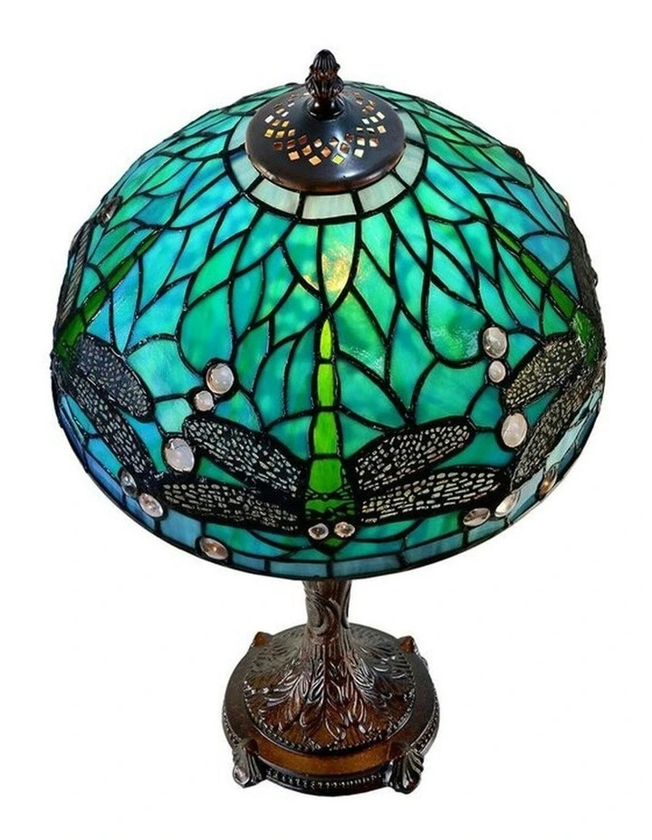 Sylvia Dragonfly Table Lamp 12 Inch in Multi image 3