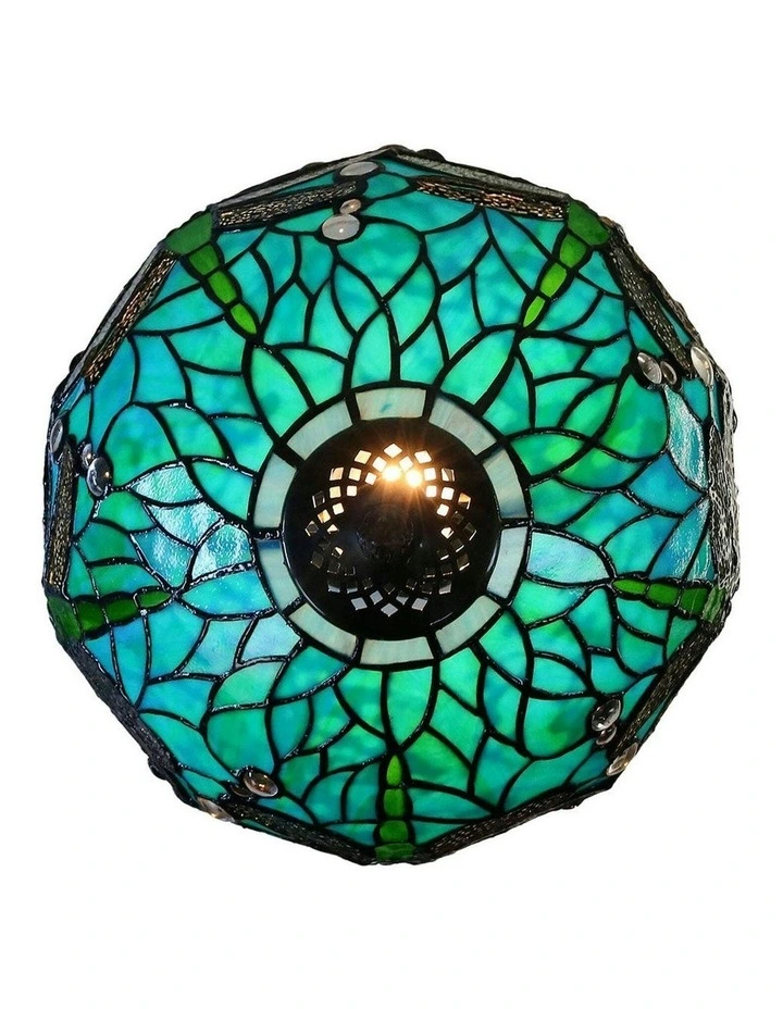 Sylvia Dragonfly Table Lamp 12 Inch in Multi image 5