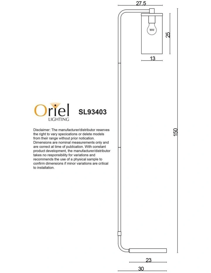 Raymont Floor Lamp in Black image 4