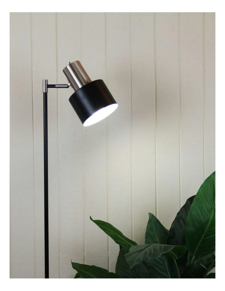 Ari Floor Lamp Brushed in Chrome image 2