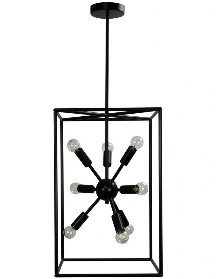 Georgetown Vertical Box Pendant Light image 1