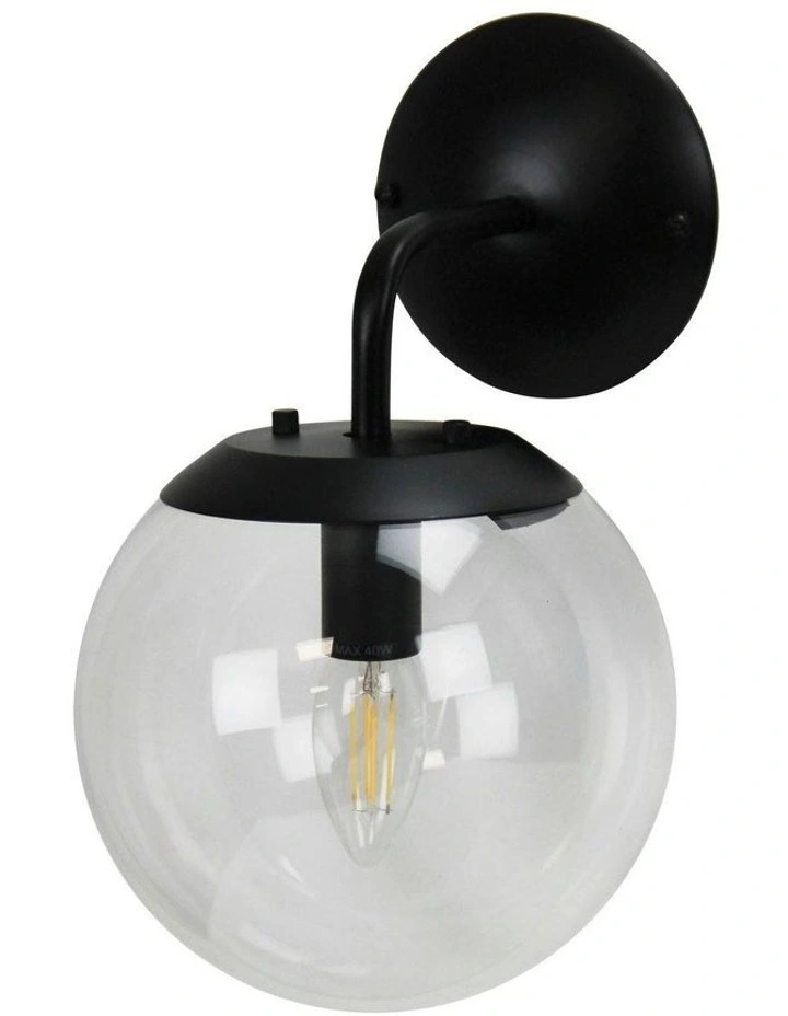 Newton Wall Light in Matt Black image 1
