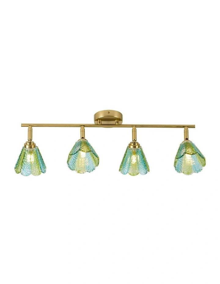 Coraline 4lt Linear Ceiling Light in Multi image 2