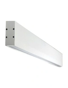 Slate LED Up Down Wall Light 120cm in White