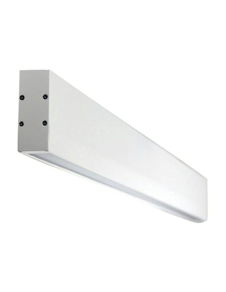 Slate LED Up Down Wall Light 120cm in White image 1