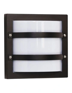 Largo Premium Outdoor Bulkhead Light in Black